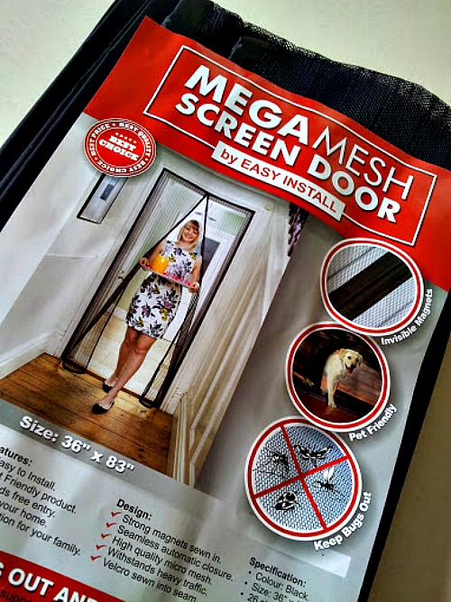 mega mesh screen door