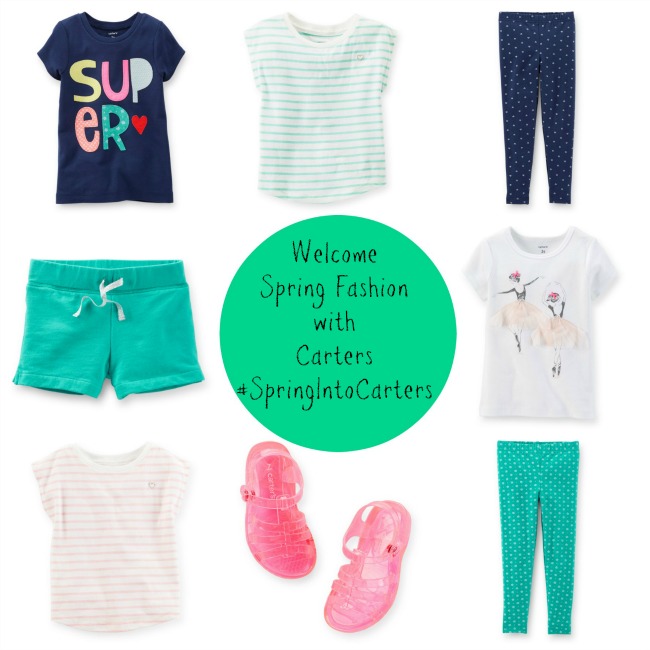 Welcome Spring Fashion with Carters #SpringIntoCarters