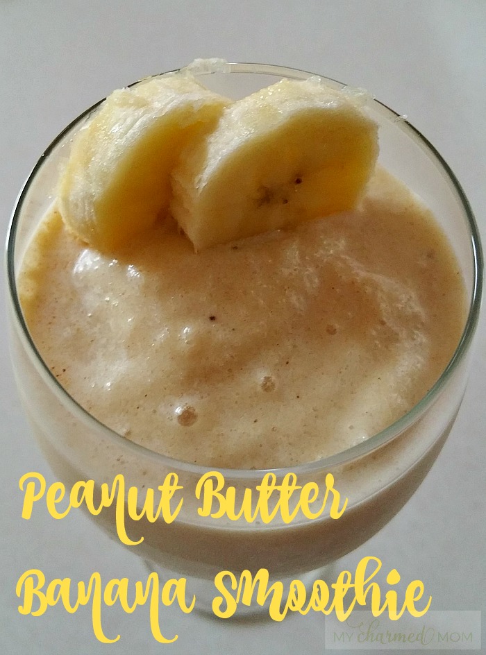 Peanut Butter Banana Smoothie with a2 milk